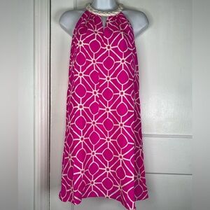 ALICE & TRIXIE Pink Geometric Dress